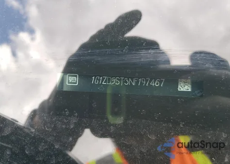 2022 Chevrolet Malibu Lt z USA, uszkodzony, nr VIN 1G1ZD5ST3NF197467